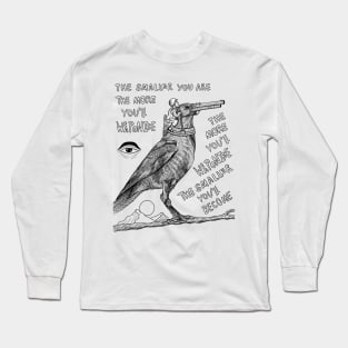 philosophical art Long Sleeve T-Shirt